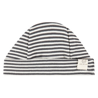 Babyface baby hat ebony stripes