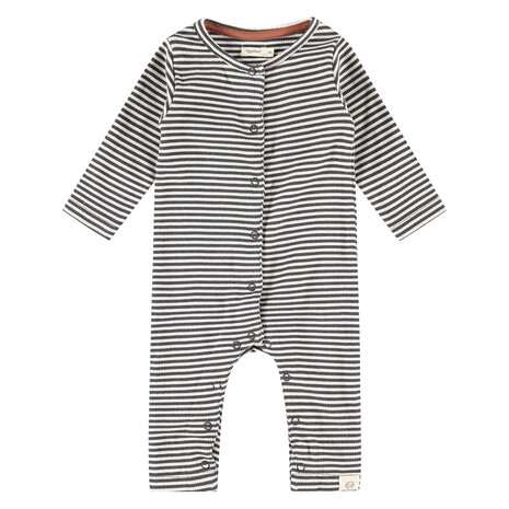 Babyface baby suit ebony stripes